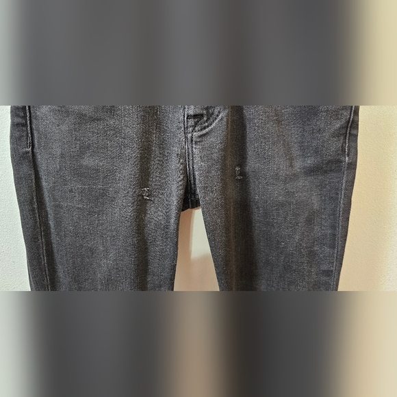 Burberry London Cannington Studded Women's Skinny Jeans Size 25 Charcoal Black - Picture 3 of 15